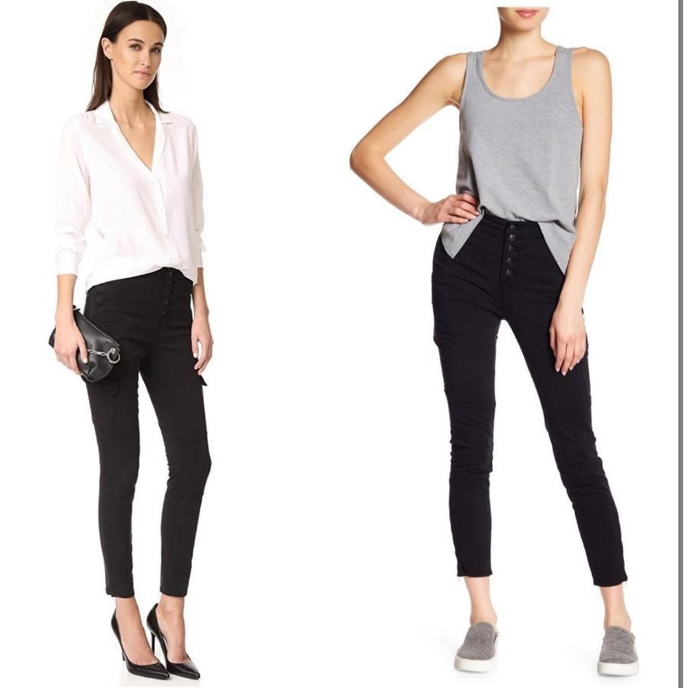 J. Brand Brigitte High Rise Utility Cargo Skinny Jeans - Picture 4 of 8